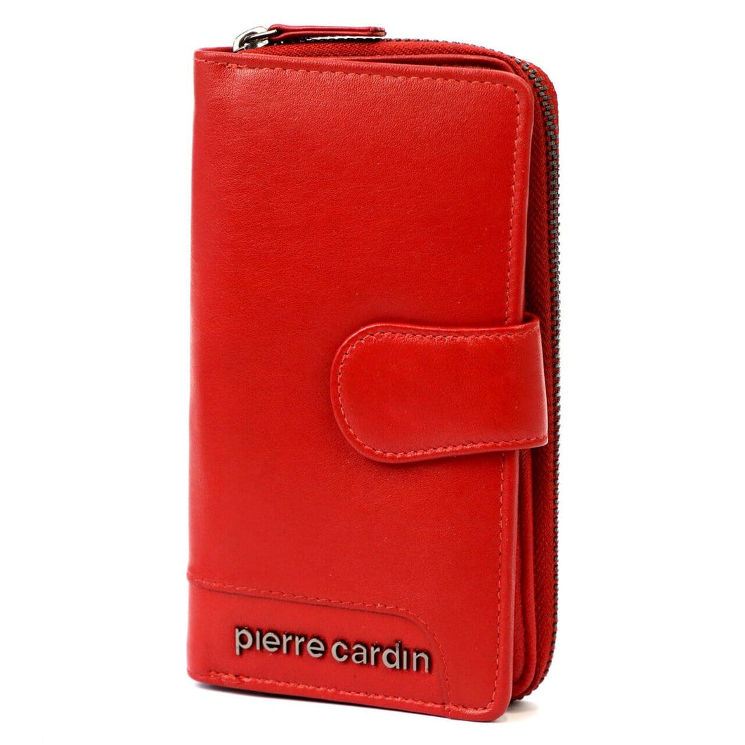 Moteriska raudonao dine pinigine Pierre Cardin 2167