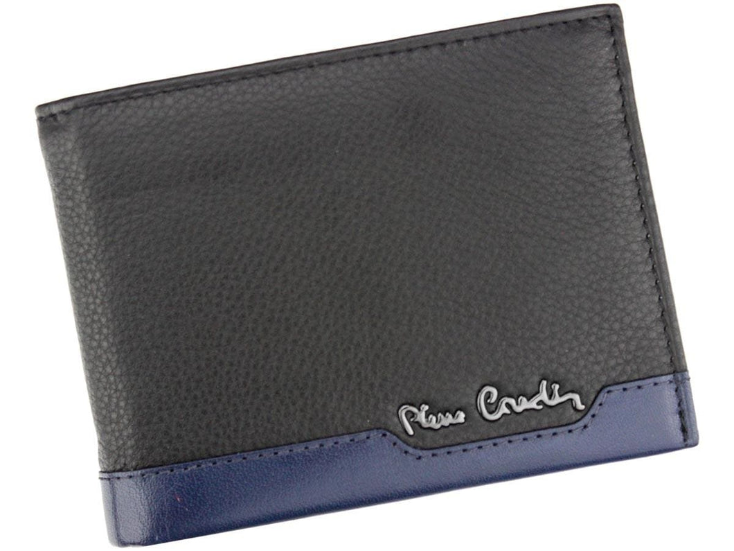 Vyriska pinigine juoda su melyna juostele_Pierre Cardin 6552